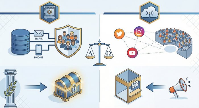 Email list vs social media - ποια είναι η περιουσία σου