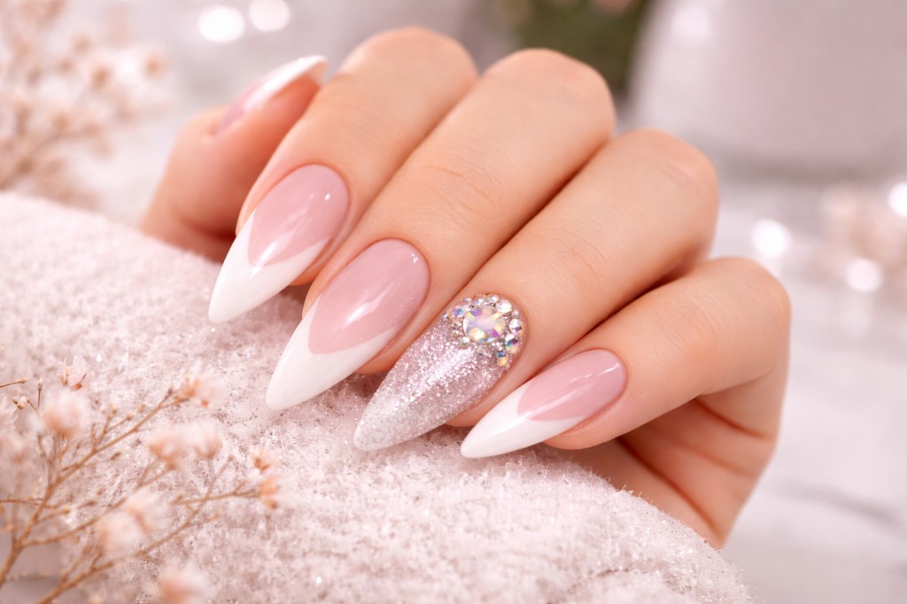 Εσωτερικό nail salon με καρέκλες και πάγκο — επαγγελματικό περιβάλλον